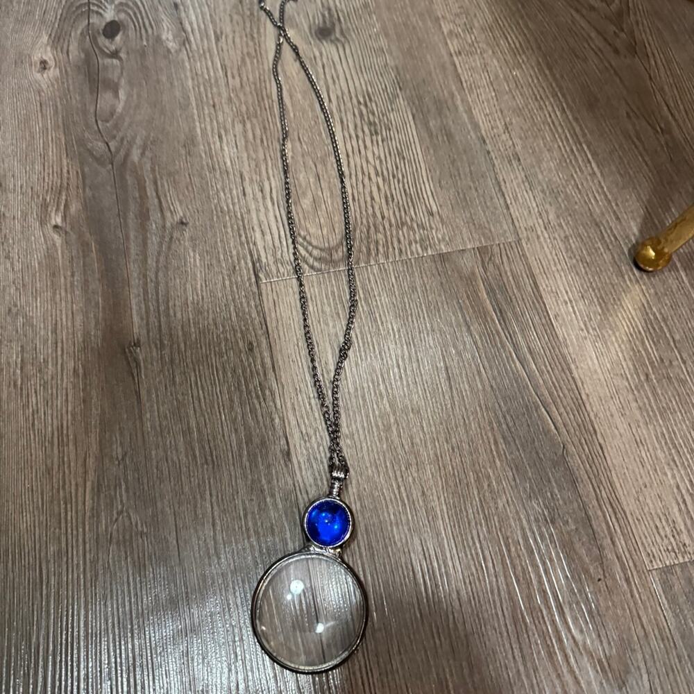 Magnifier glass necklace - Picture 6 of 6
